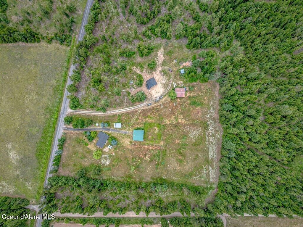 1822 Kootenai Trail Road Naples, ID 83847 - Photo 60 of 73 Aerial of the 9.13 acres