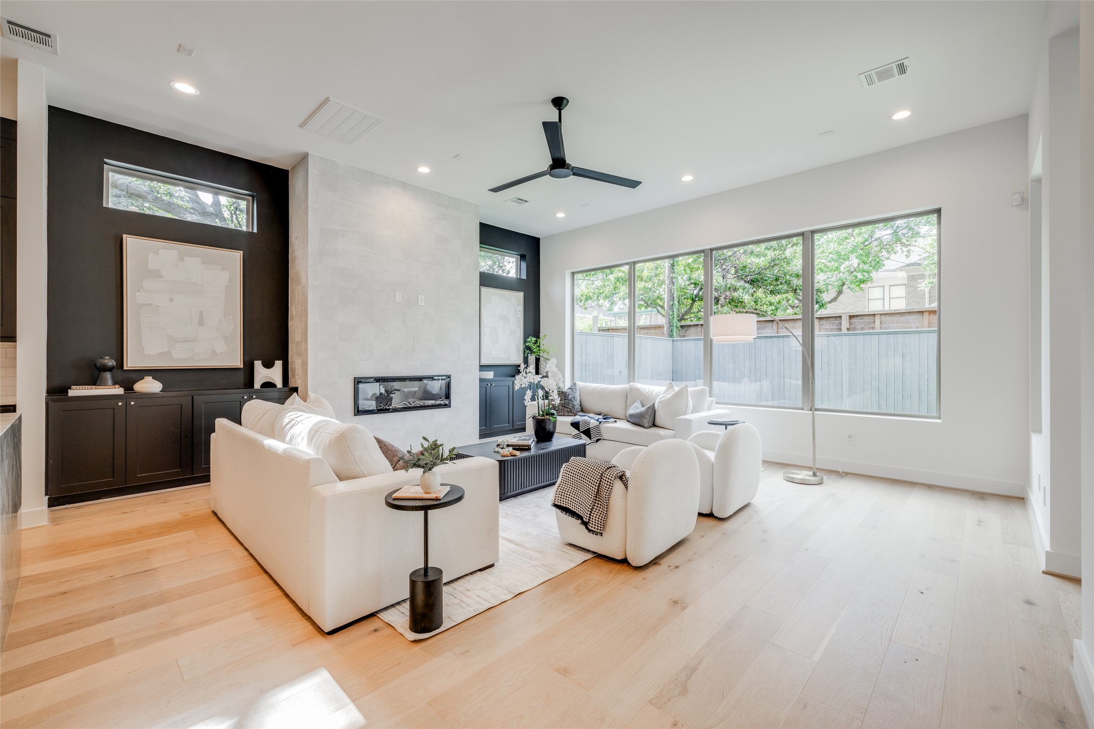 1824 Marshall Street Houston, TX 77098 - Photo 23 of 45 a living room with furniture and a large window