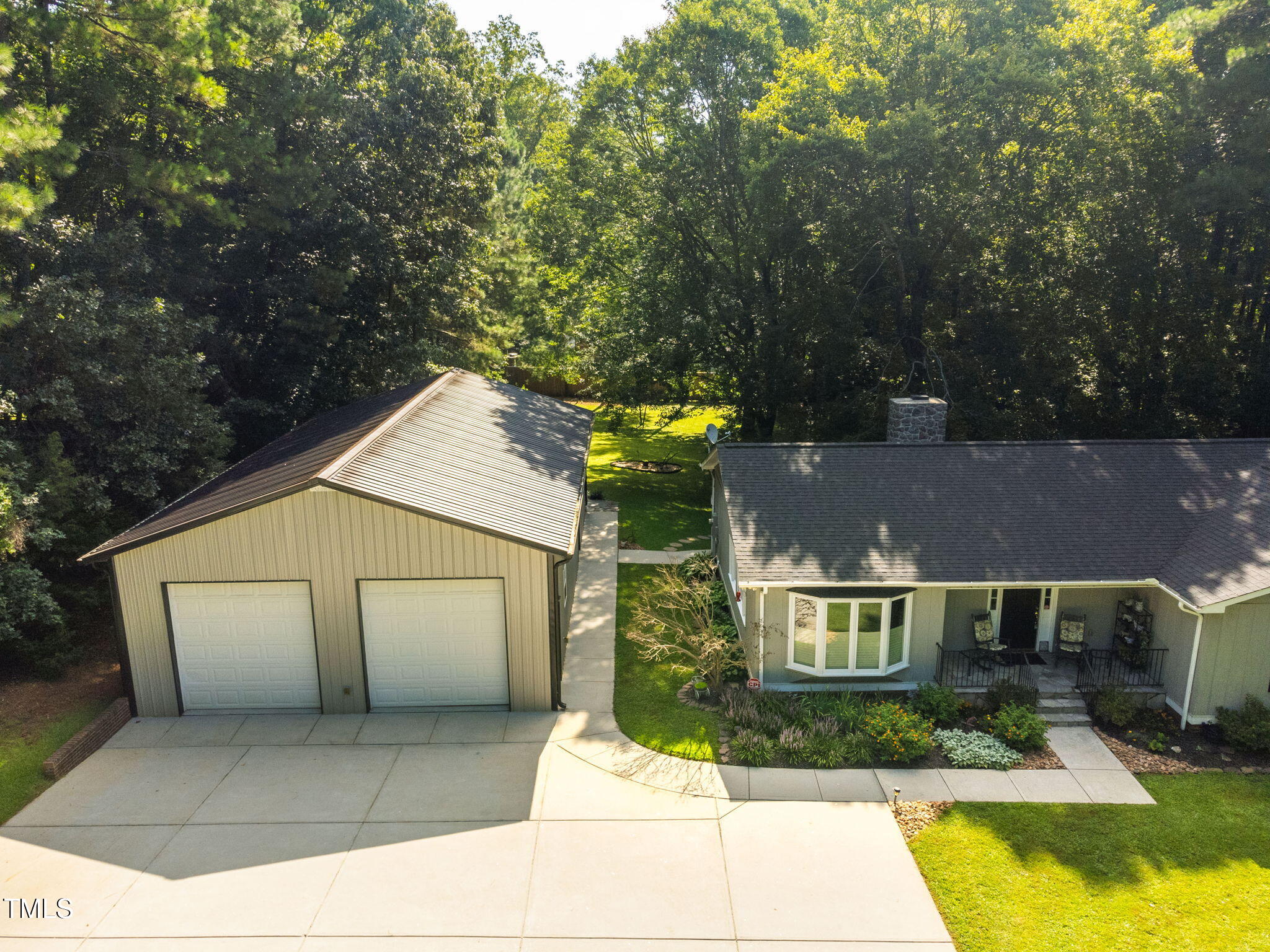 8236 Jackson Road Wake Forest, NC 27587 - Photo 70 of 74 a view of a house with a yard