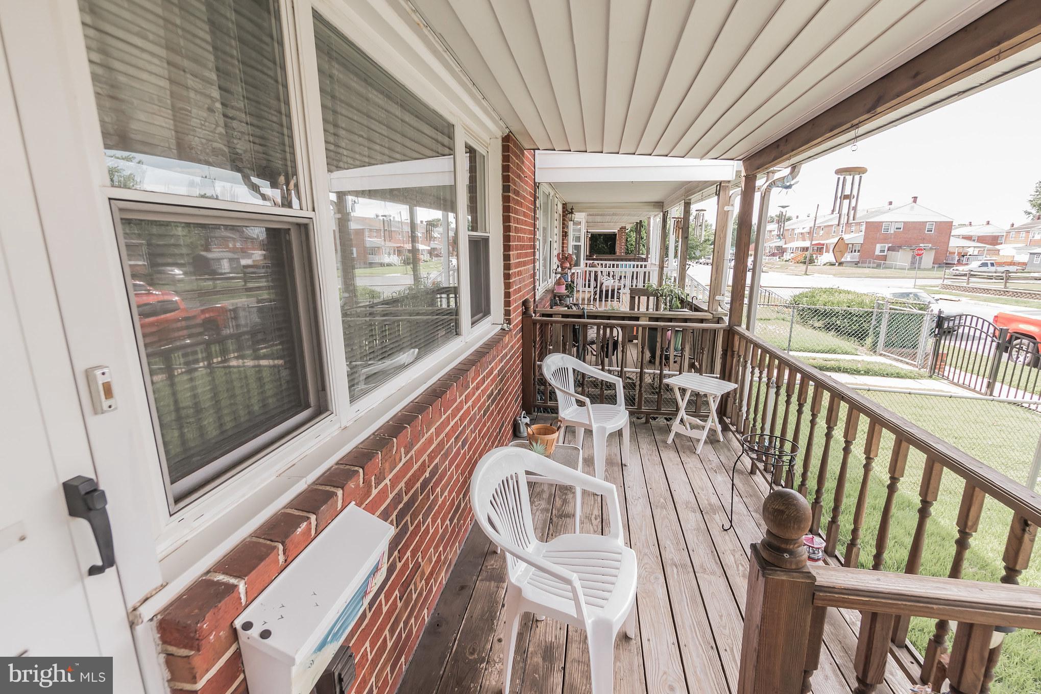 8130 Del Haven Road Baltimore, MD 21222 - Photo 4 of 22 Front Porch