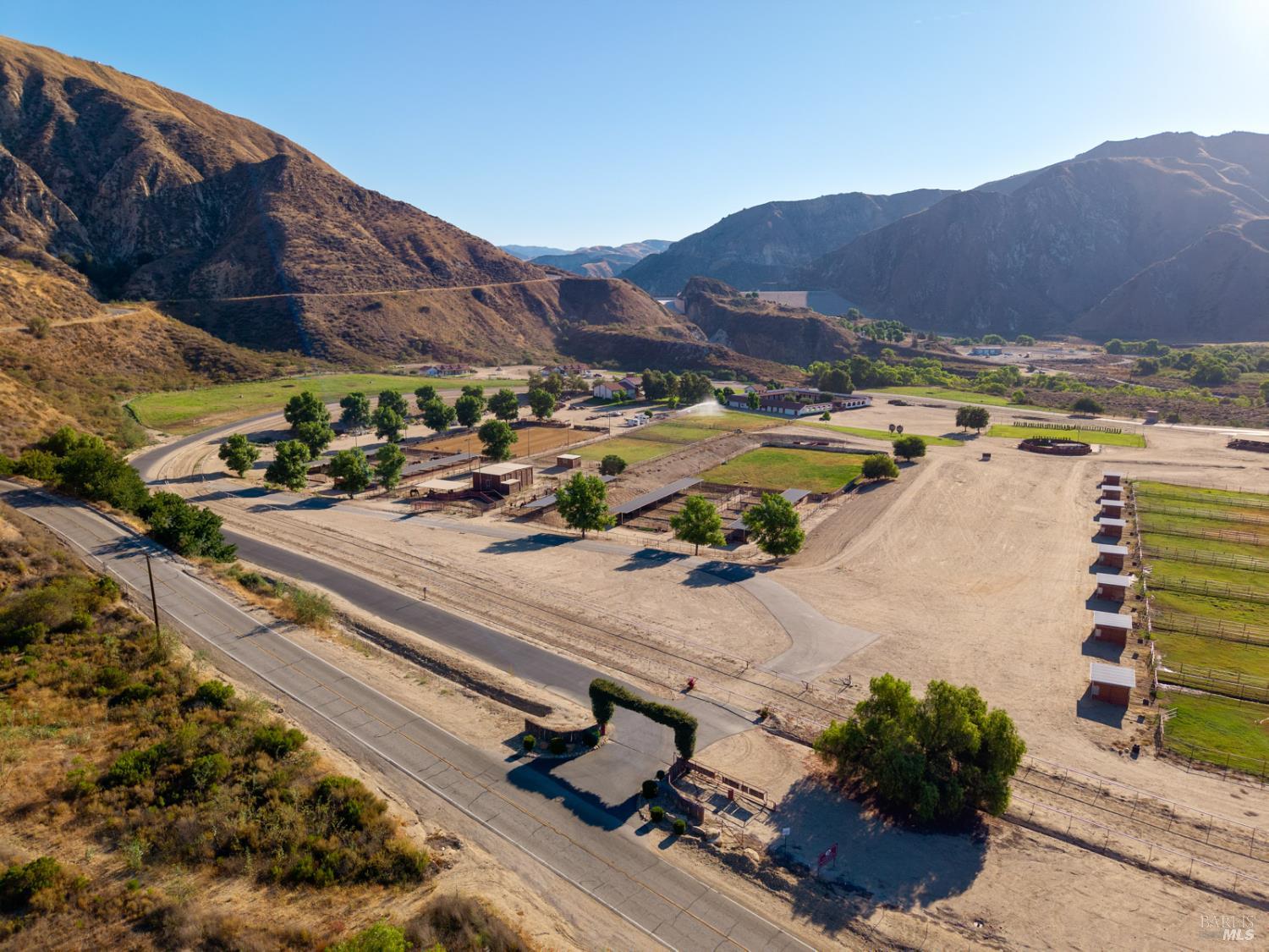 3800-3820 Piru Canyon Road Piru, CA 93040 - Photo 12 of 30 a view of a terrace with a backyard
