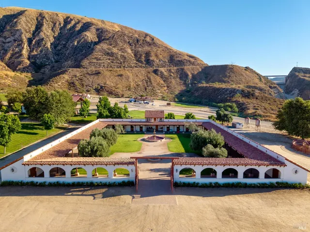 a car parked in front of a building