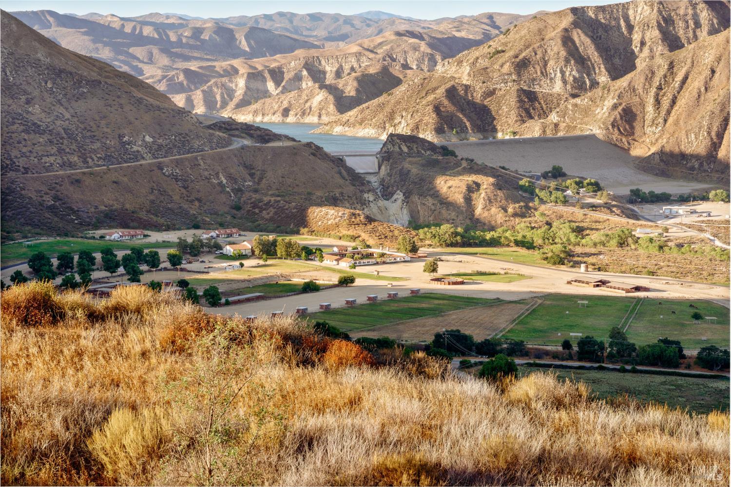 3800-3820 Piru Canyon Road Piru, CA 93040 - Photo 27 of 30 a view of residential houses with outdoor space and lake view