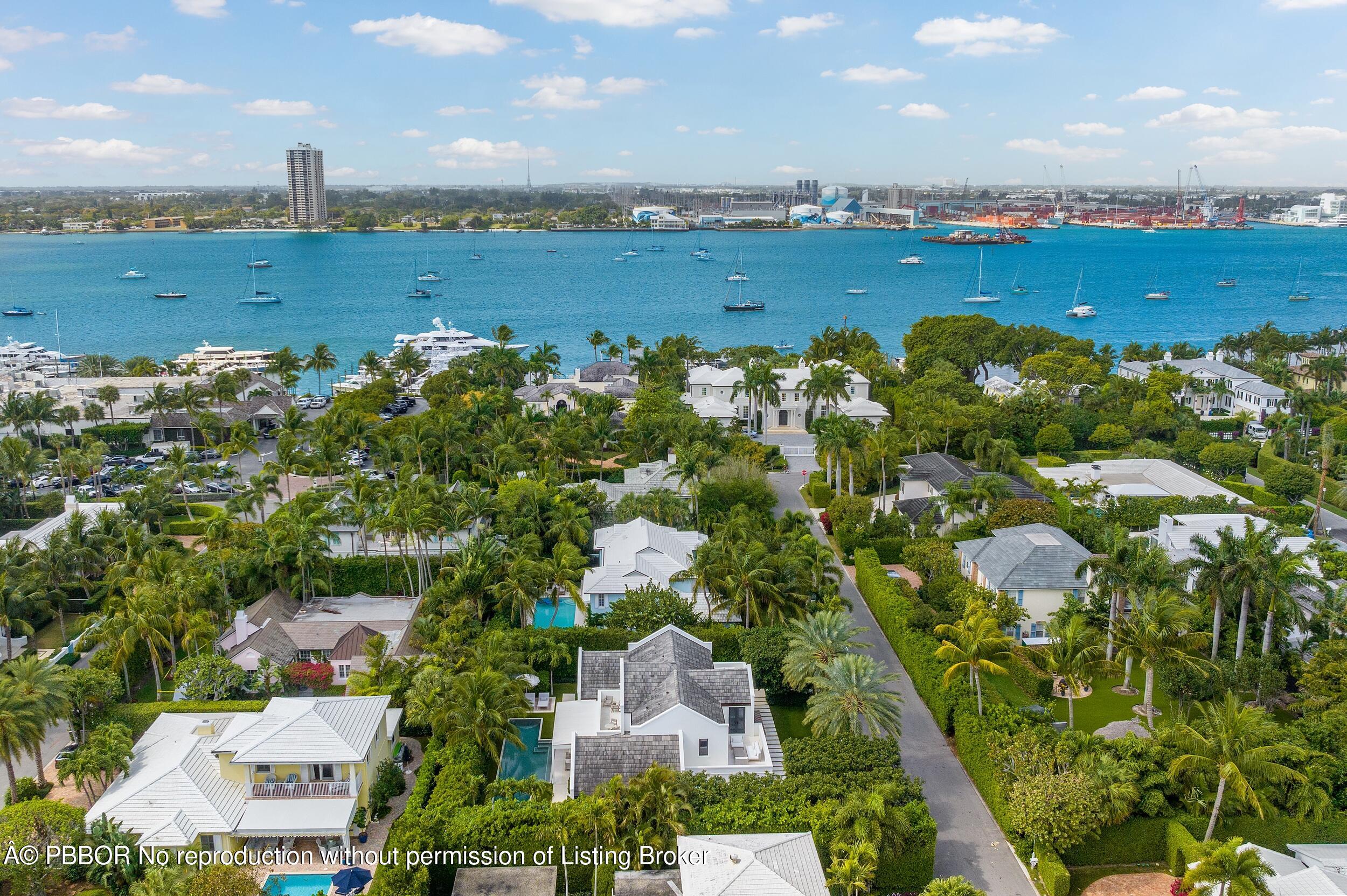 152 Dolphin Road Palm Beach, FL 33480 - Photo 46 of 47 Aerial