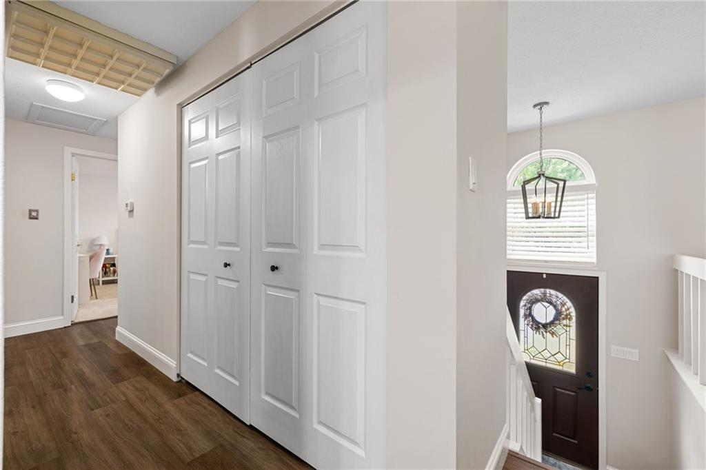 75 Fawnvue Drive McKees Rocks, PA 15136 - Photo 22 of 46 a view of entryway with wooden floor