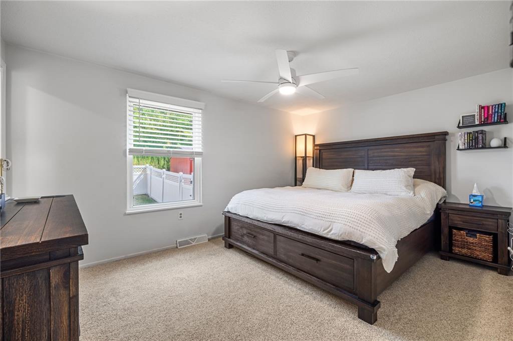 75 Fawnvue Drive McKees Rocks, PA 15136 - Photo 23 of 46 a spacious bedroom with a bed and a window