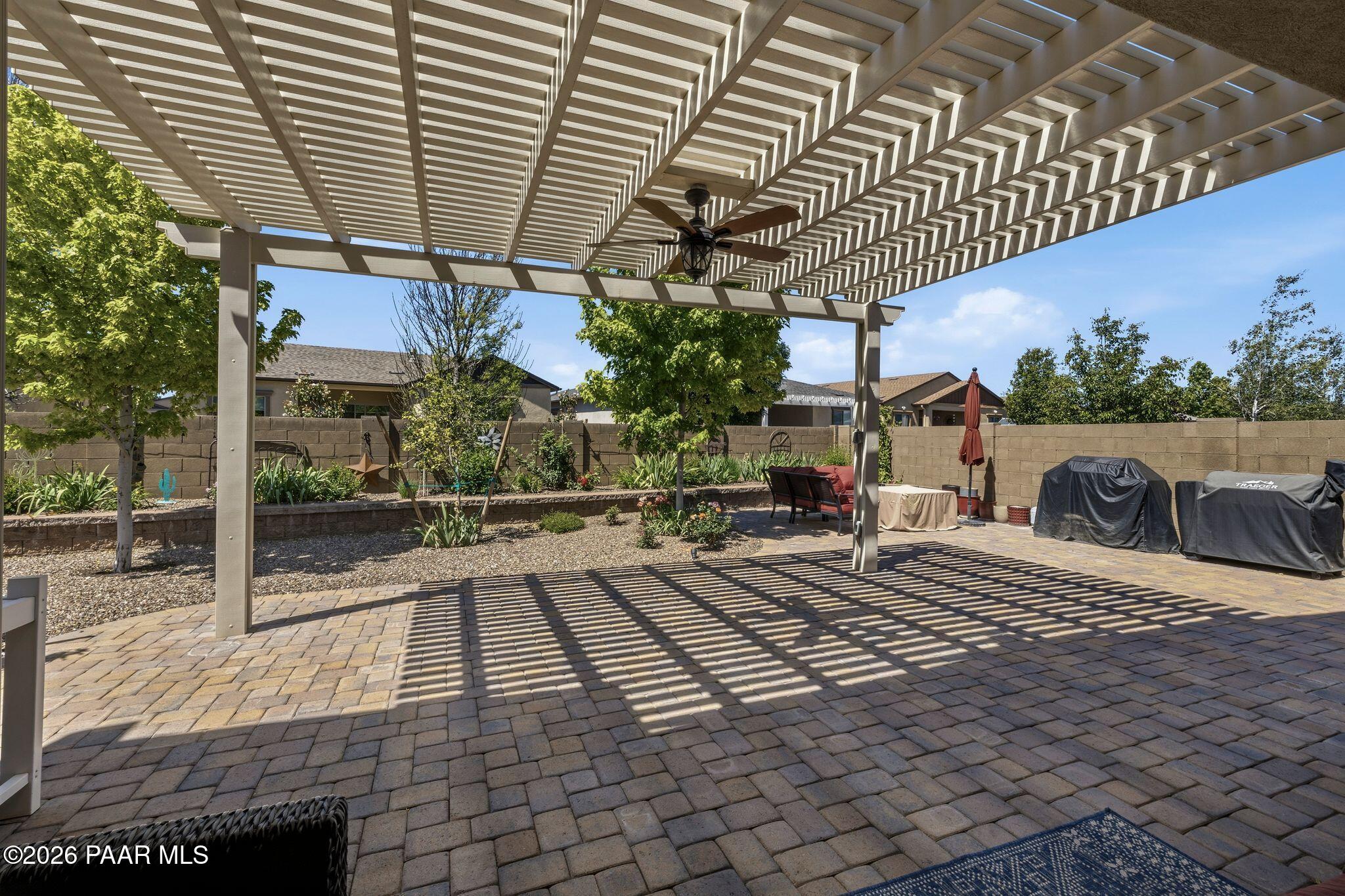 8636 Wandering Creek Road Prescott Valley, AZ 86315 - Photo 31 of 47 Backyard