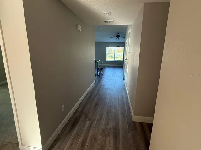 wooden floor in a gallery