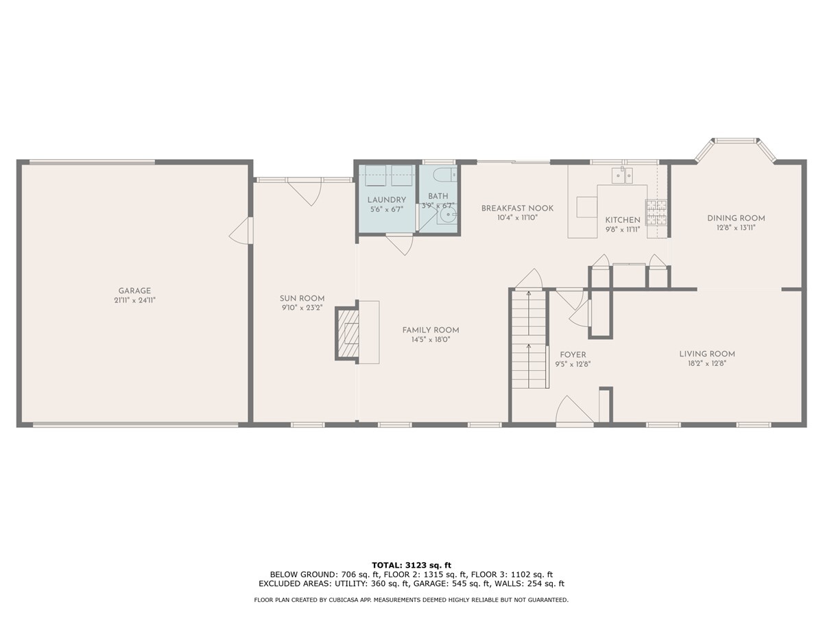 415 Hamilton Drive Wheaton, IL 60189 - Photo 24 of 27 a picture of a floor plan
