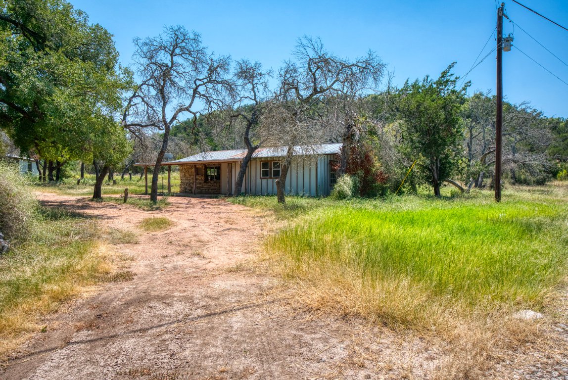 51 D S Road Fredericksburg, TX 78624 - Photo 11 of 19 a view of a house with a yard