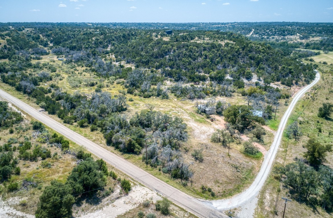 51 D S Road Fredericksburg, TX 78624 - Photo 4 of 19 an aerial view of residential houses with outdoor space and trees