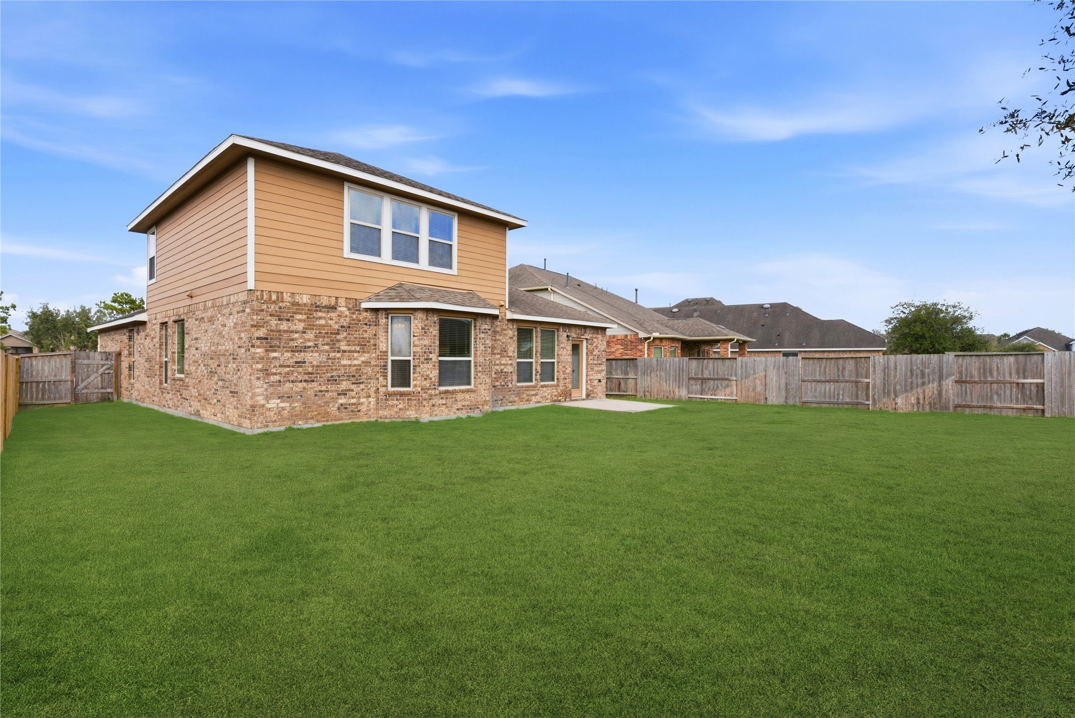 3418 Delta Drive Rosharon, TX 77583 - Photo 38 of 38 a view of a house with a yard