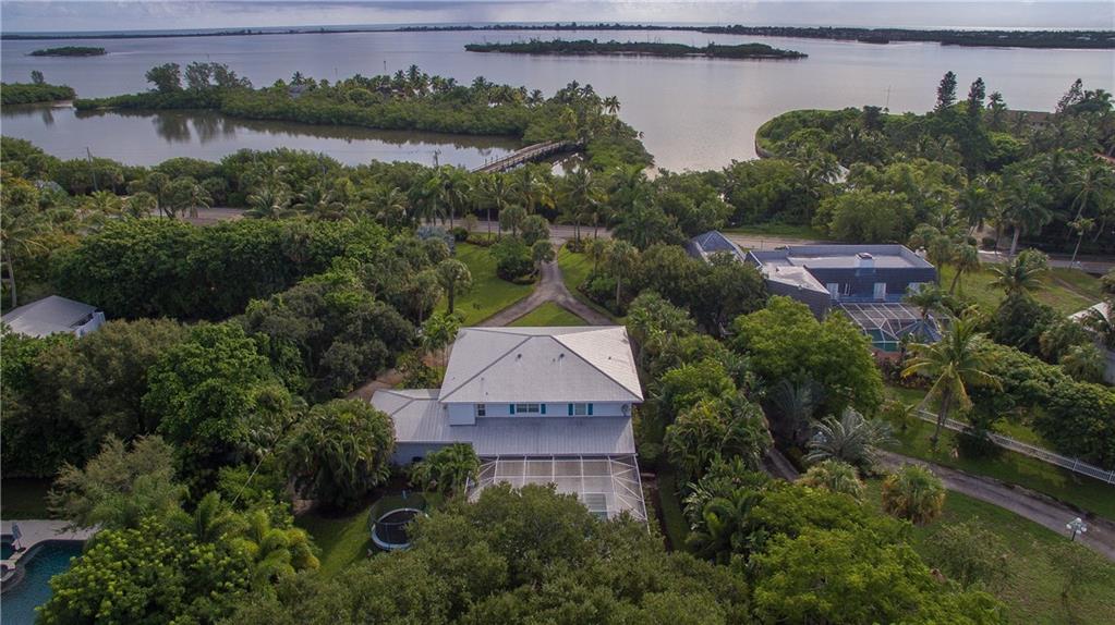 171 South Sewalls Point Road Stuart, FL 34996 - Photo 29 of 34 an aerial view of a house