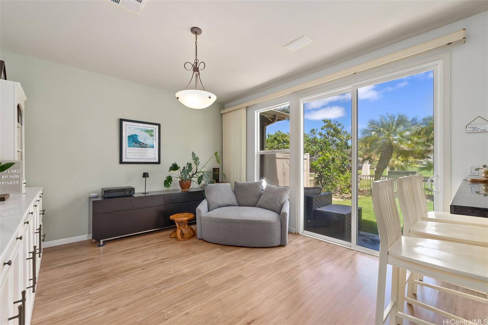 520 Lunalilo Home Road, Unit 310 Honolulu, HI 96825 - Photo 10 of 23 Den located just off of the kitchen with direct access to the backyard. Great flow for easy entertaining!