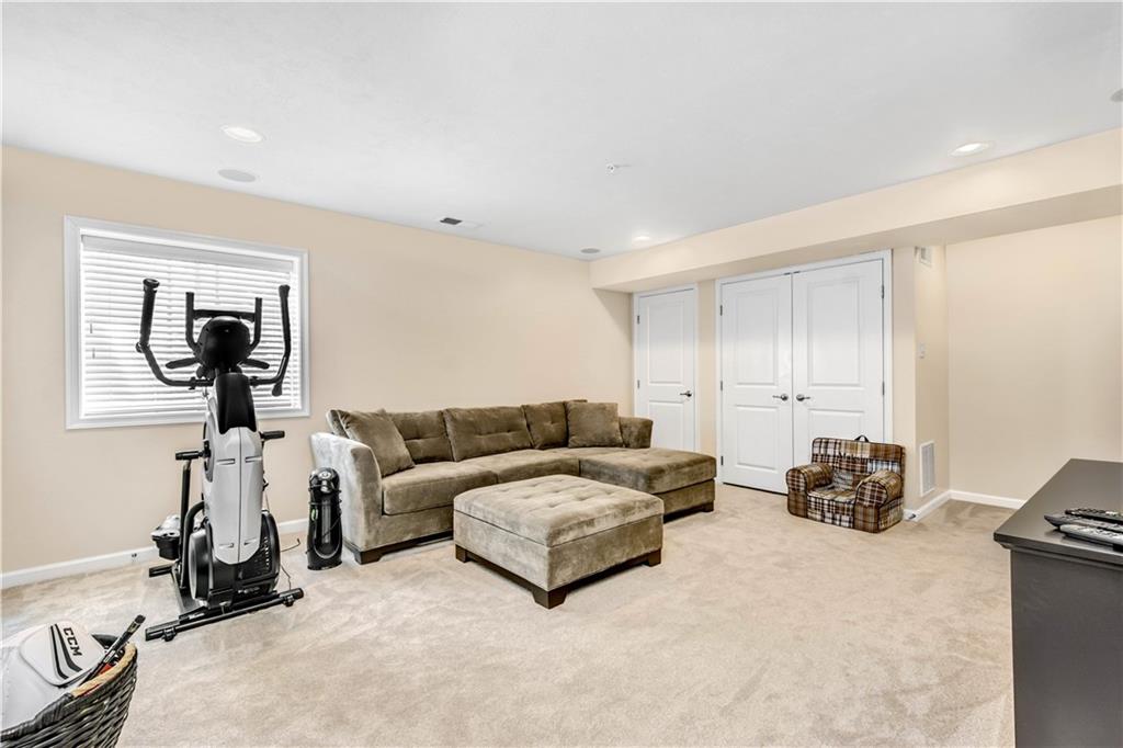 609 Rosecliff Road Wexford, PA 15090 - Photo 24 of 25 Room for exercise equipment & furniture...ample storage on this side & the other.