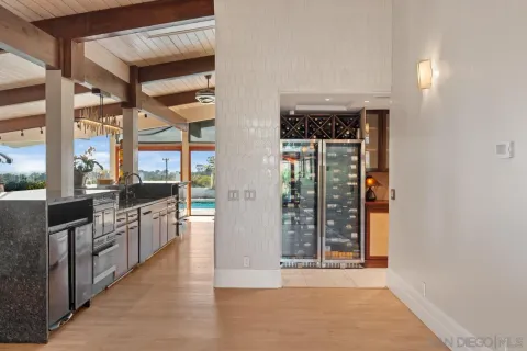 a view of a entryway door front of house