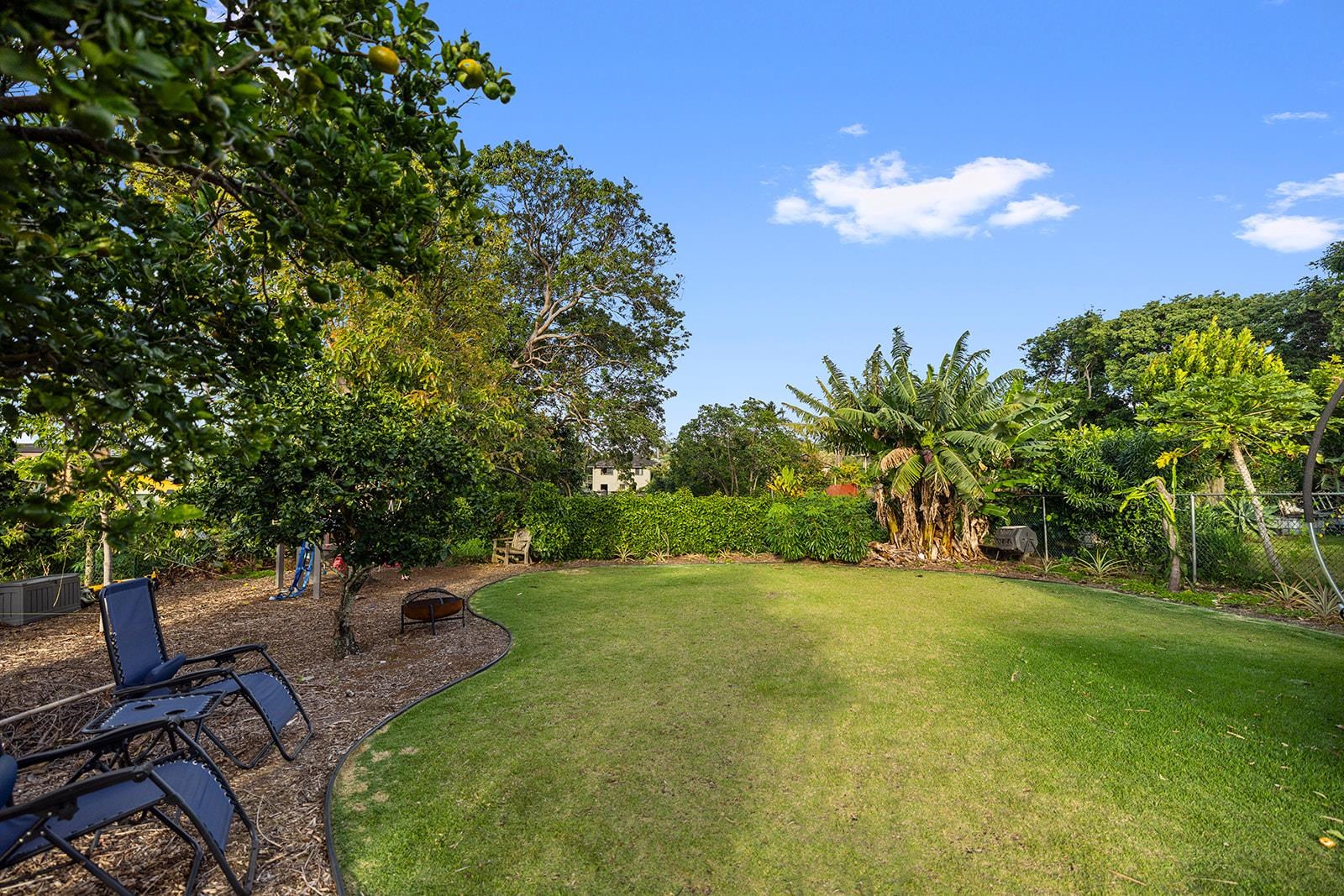 1697 Haiku Road Haiku, HI 96708 - Photo 40 of 48 a view of a backyard with seating area