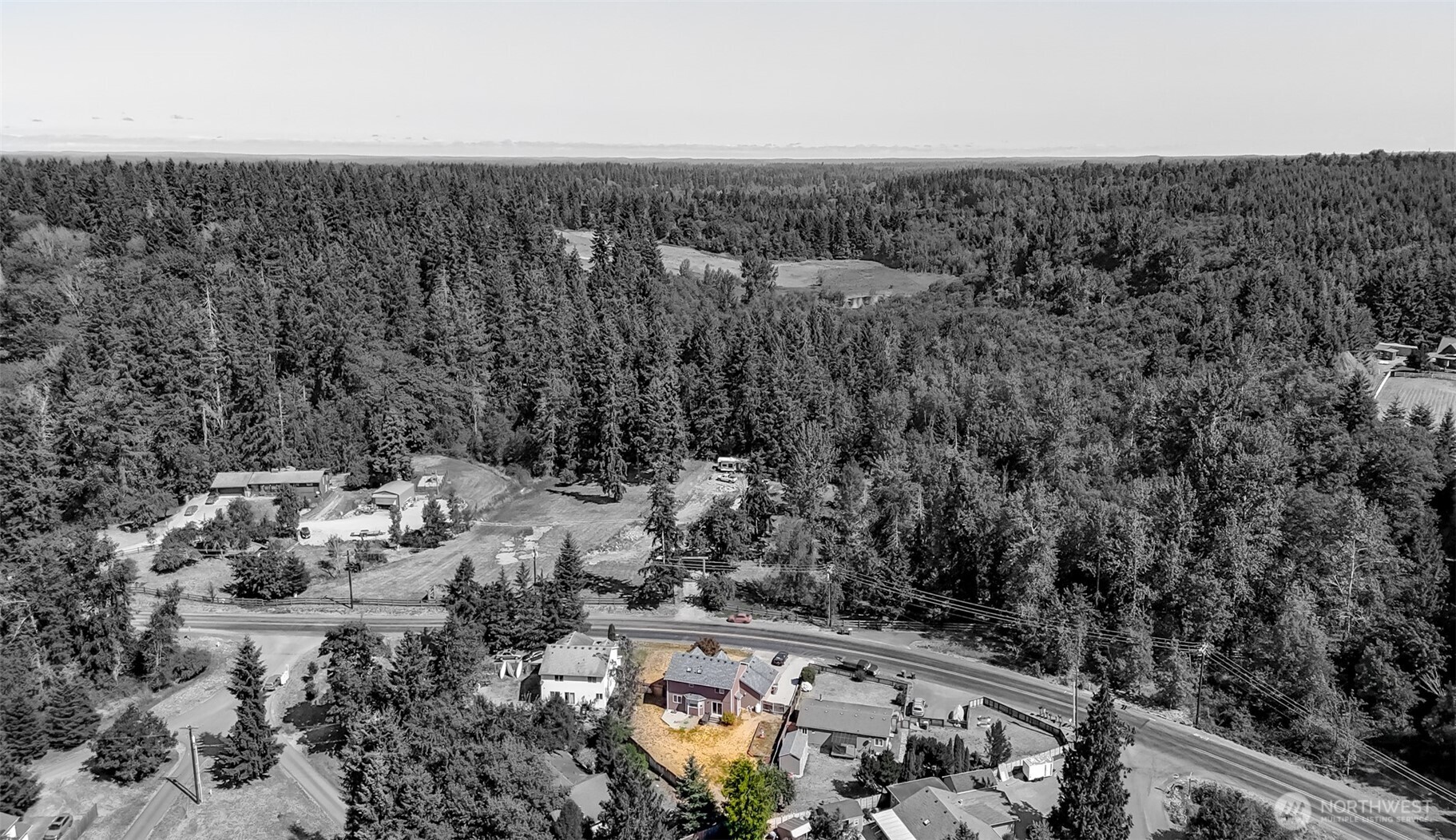 2516 Harts Lake Road South Roy, WA 98580 - Photo 39 of 40 an aerial view of multiple house