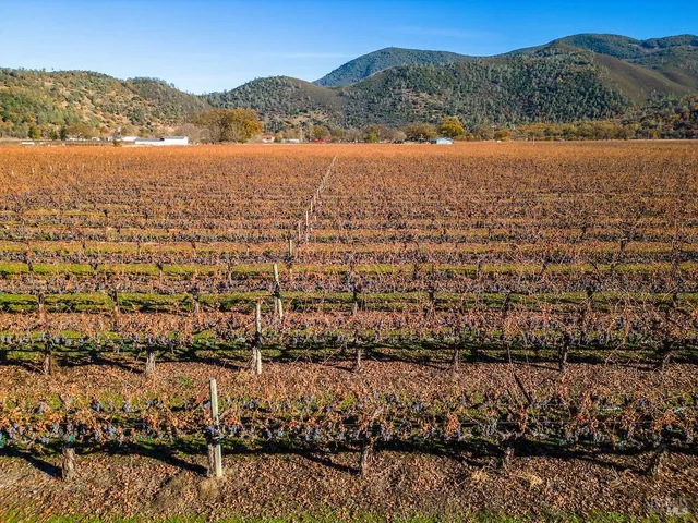 a view of lake and mountain