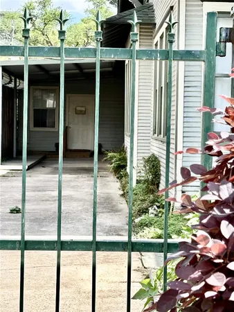a view of a porch