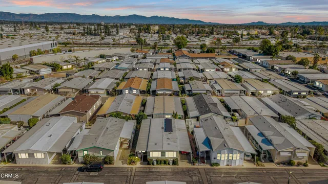 an aerial view of residential building with outdoor space