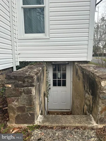 a view of a house with a door