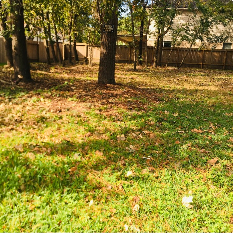 8630 Discus Drive Humble, TX 77346 - Photo 7 of 9 a view of yard covered with trees