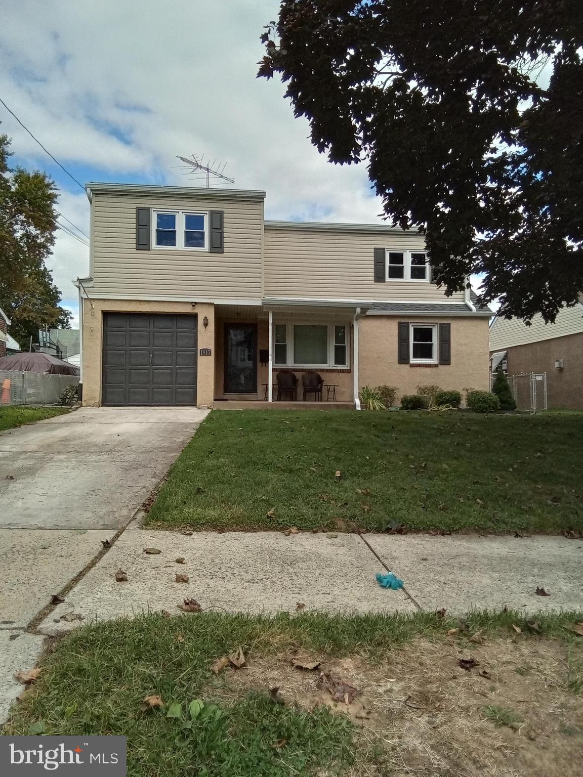 1917 Griffith Street Philadelphia, PA 19111 - Photo 1 of 50 front view of a house with a yard