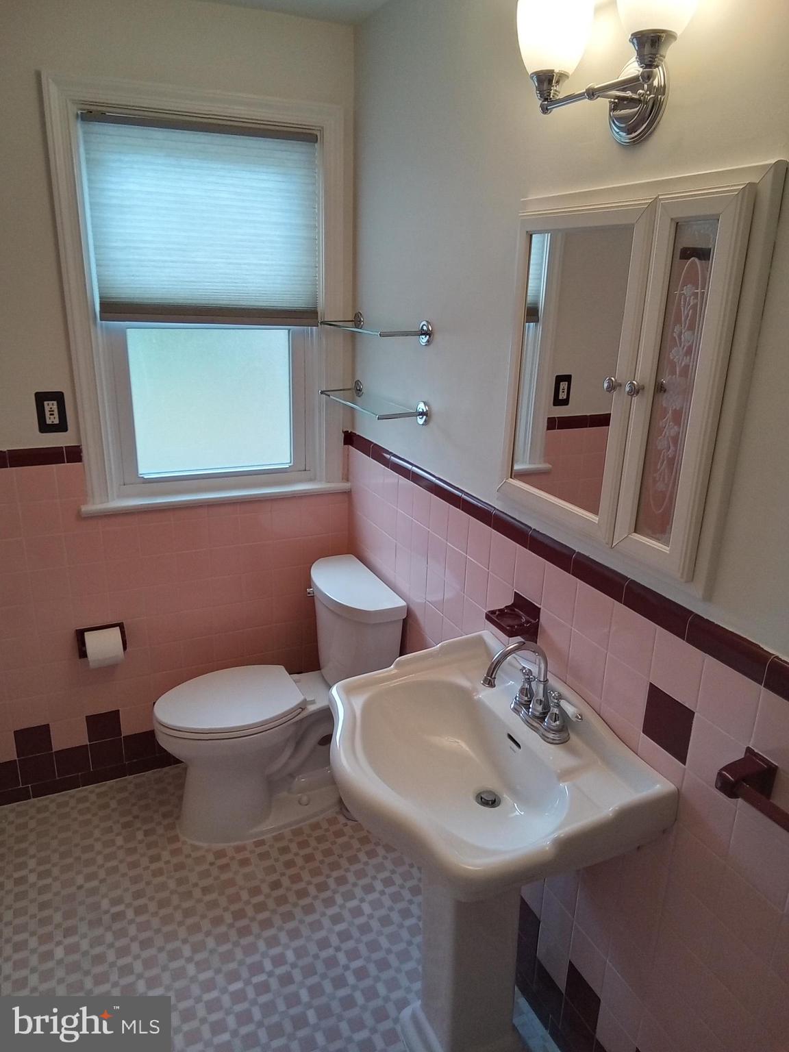 1917 Griffith Street Philadelphia, PA 19111 - Photo 25 of 50 a bathroom with a sink and a mirror