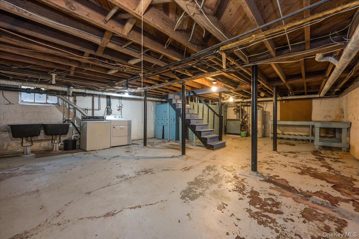 1 Edna Place New Rochelle, NY 10804 - Photo 19 of 24 a view of empty room with wooden ceiling