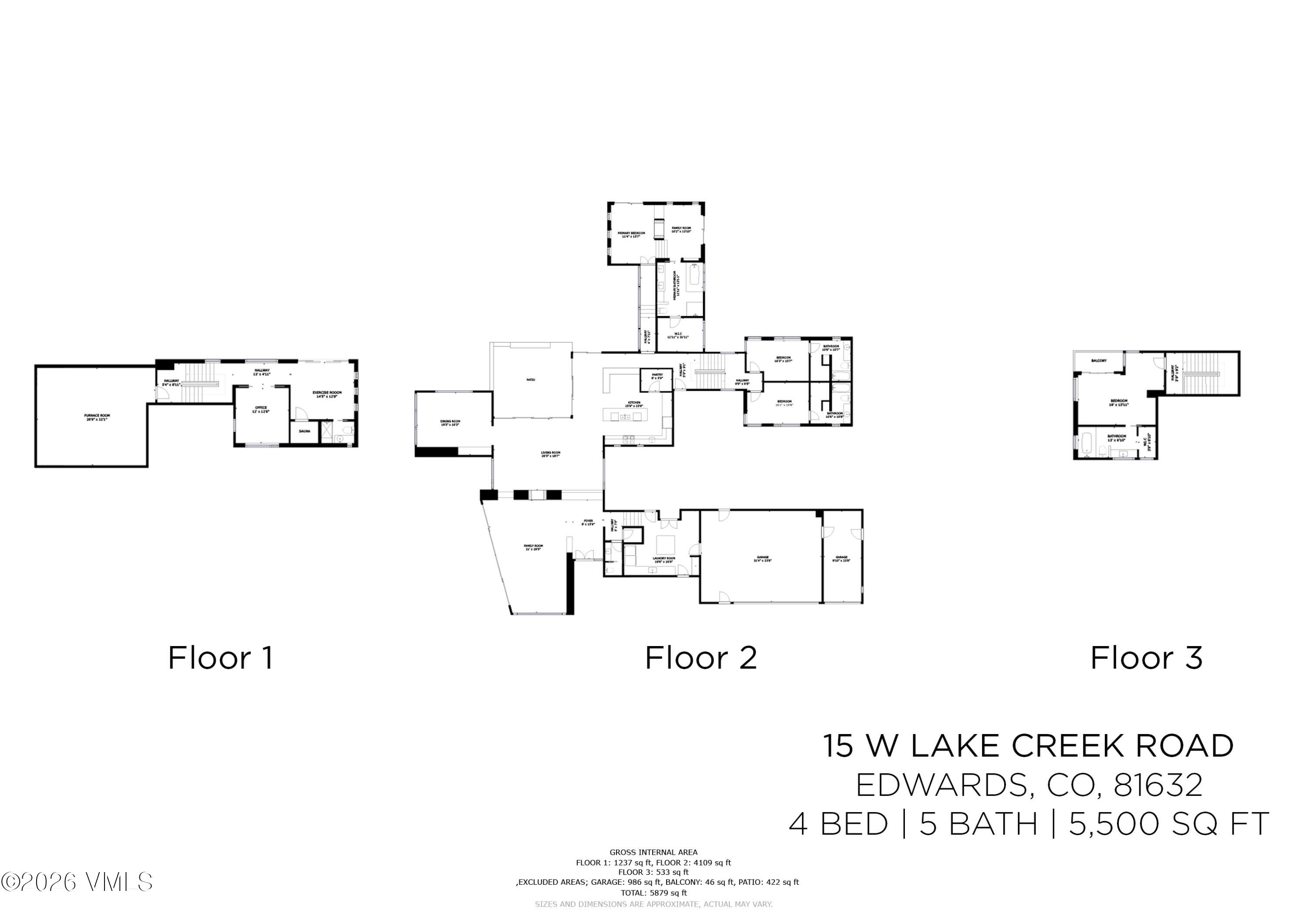 15 West Lake Creek Road Edwards, CO 81632 - Photo 26 of 29 15 W Lake Creek Combined