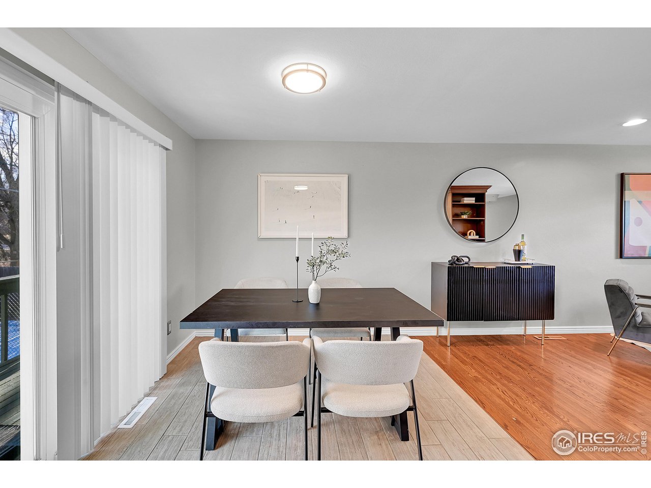 4216 Evans Drive Boulder, CO 80303 - Photo 10 of 26 a dining room with furniture and window