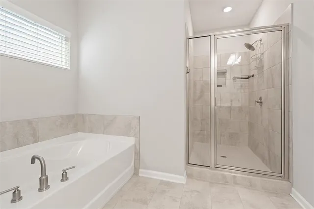 a building outdoor space with seating