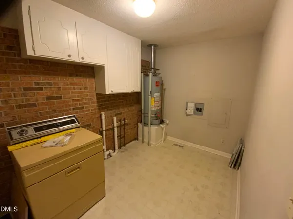 a room with storage and utility