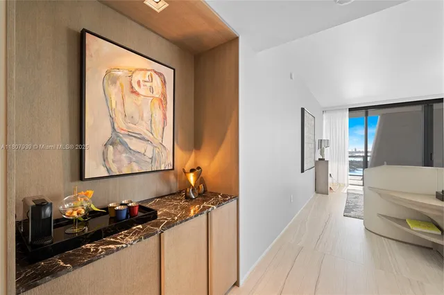 a view of a city with tall buildings