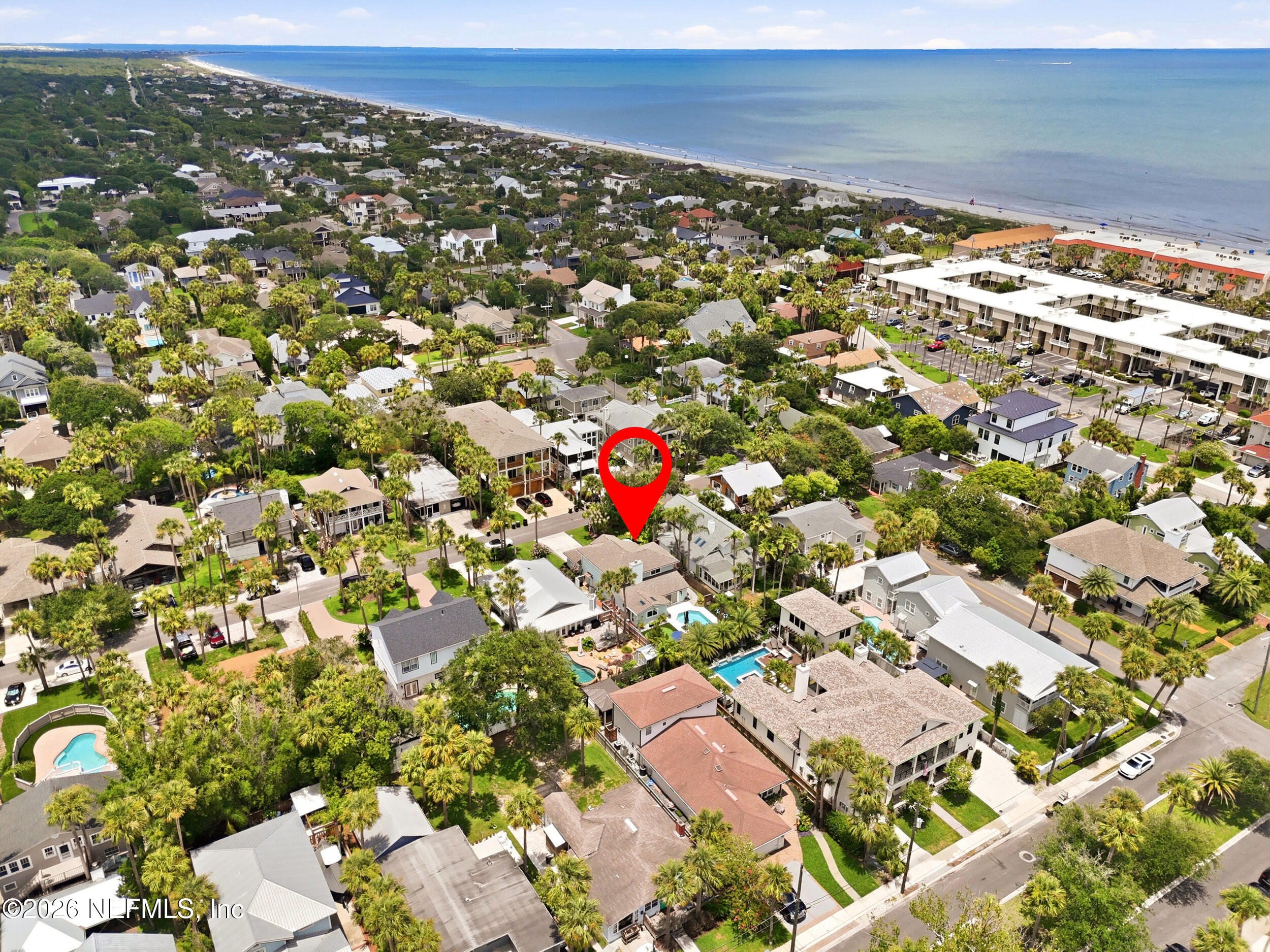 314 9th Street Atlantic Beach, FL 32233 - Photo 35 of 45 THREE blocks from the ocean!
