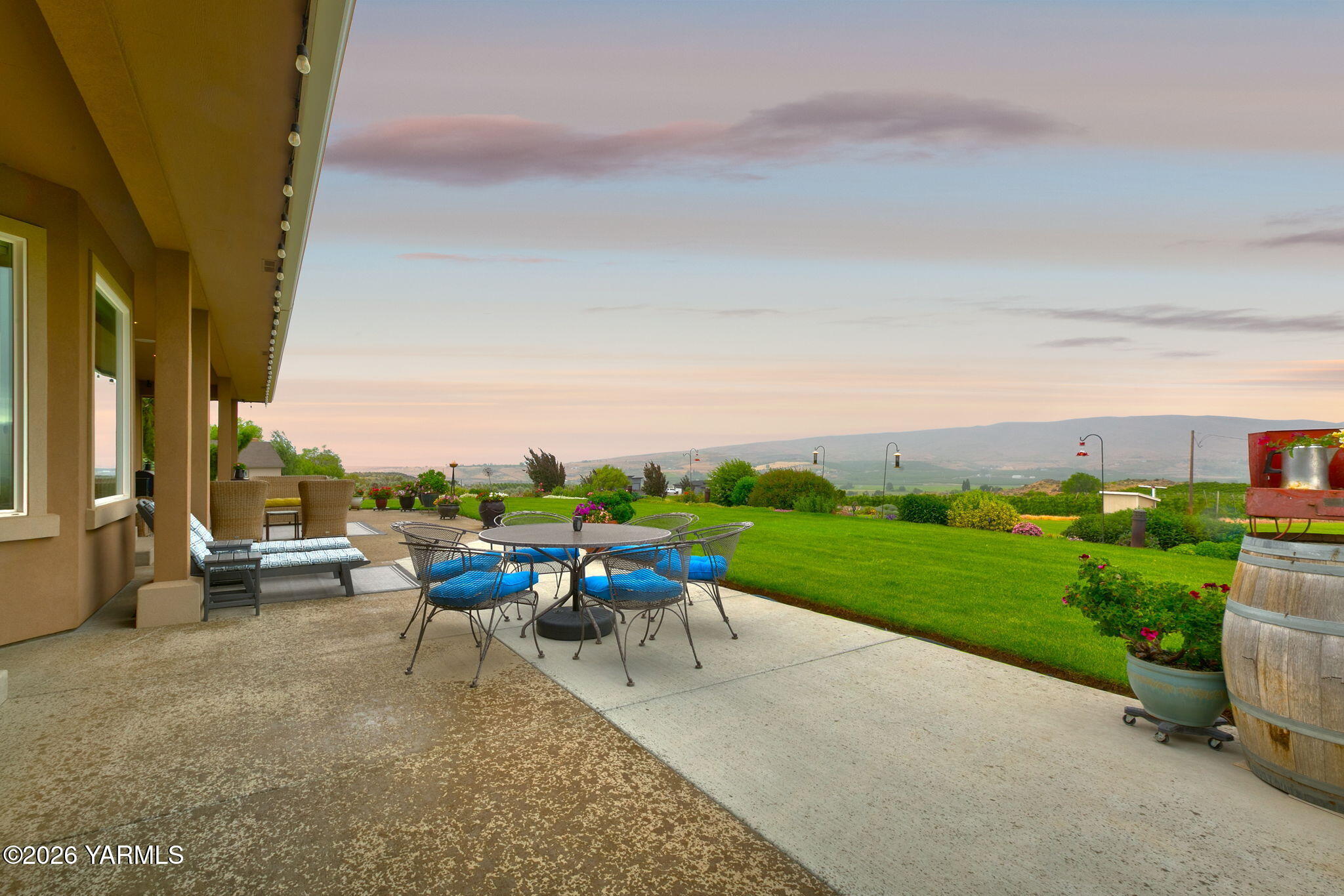6360 Naches Heights Road Yakima, WA 98908 - Photo 12 of 38 Spacious Back Patio with Stunning Views