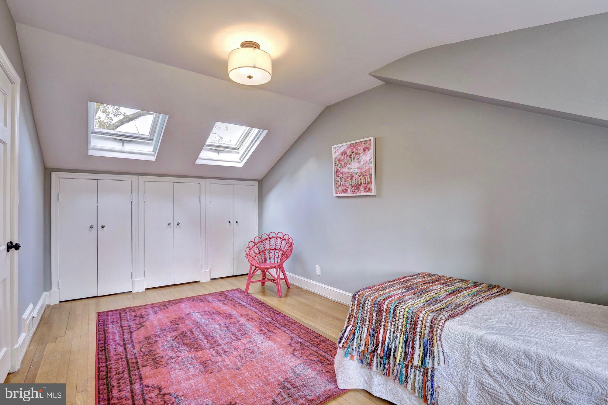 6613 32nd Street Northwest Washington, DC 20015 - Photo 27 of 47 Two skylights with custom window treatments