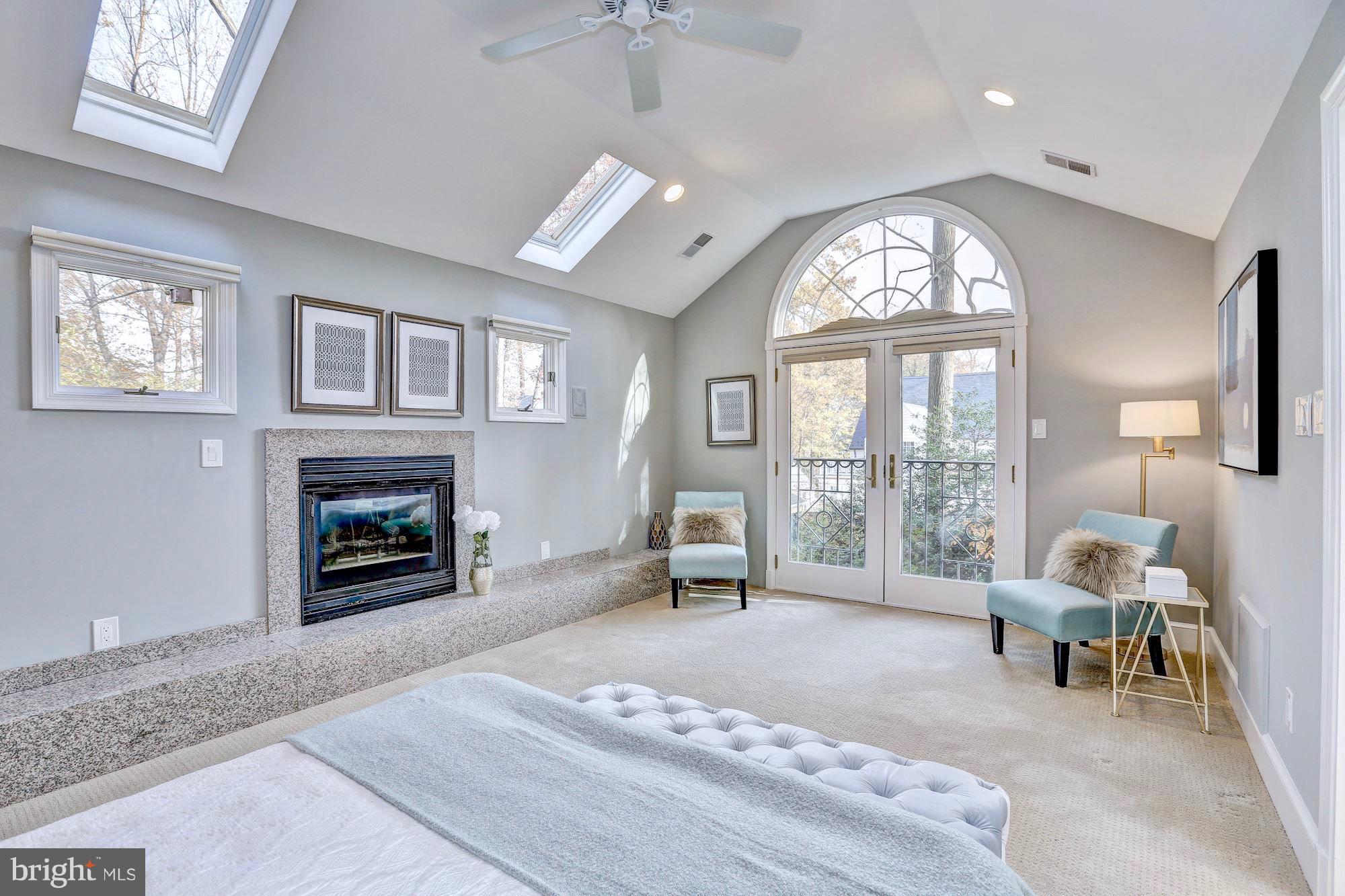 6613 32nd Street Northwest Washington, DC 20015 - Photo 35 of 47 Welcoming Juliet balcony overlooking the property
