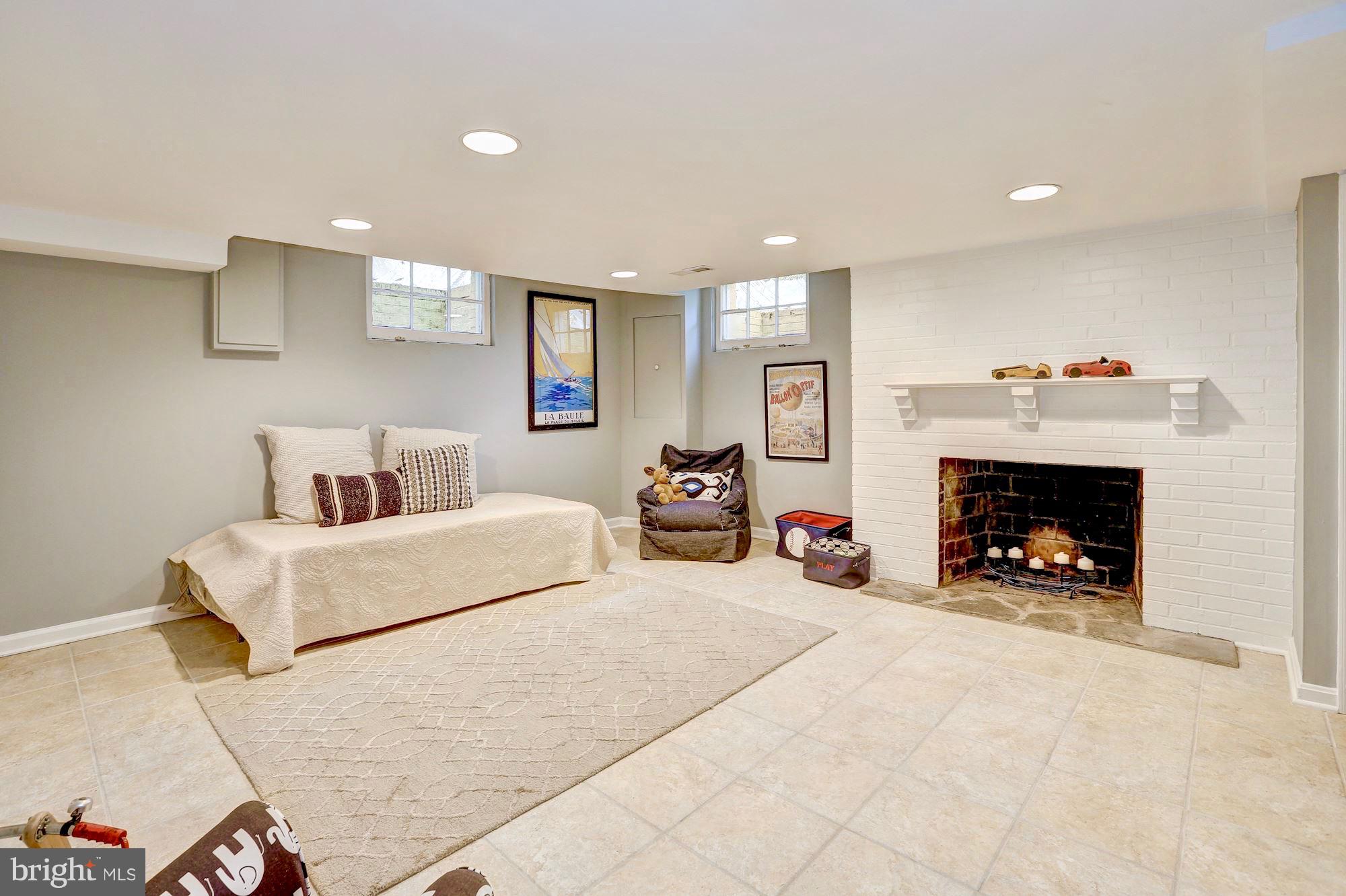 6613 32nd Street Northwest Washington, DC 20015 - Photo 39 of 47 Lower level for guests, au pair or a family room