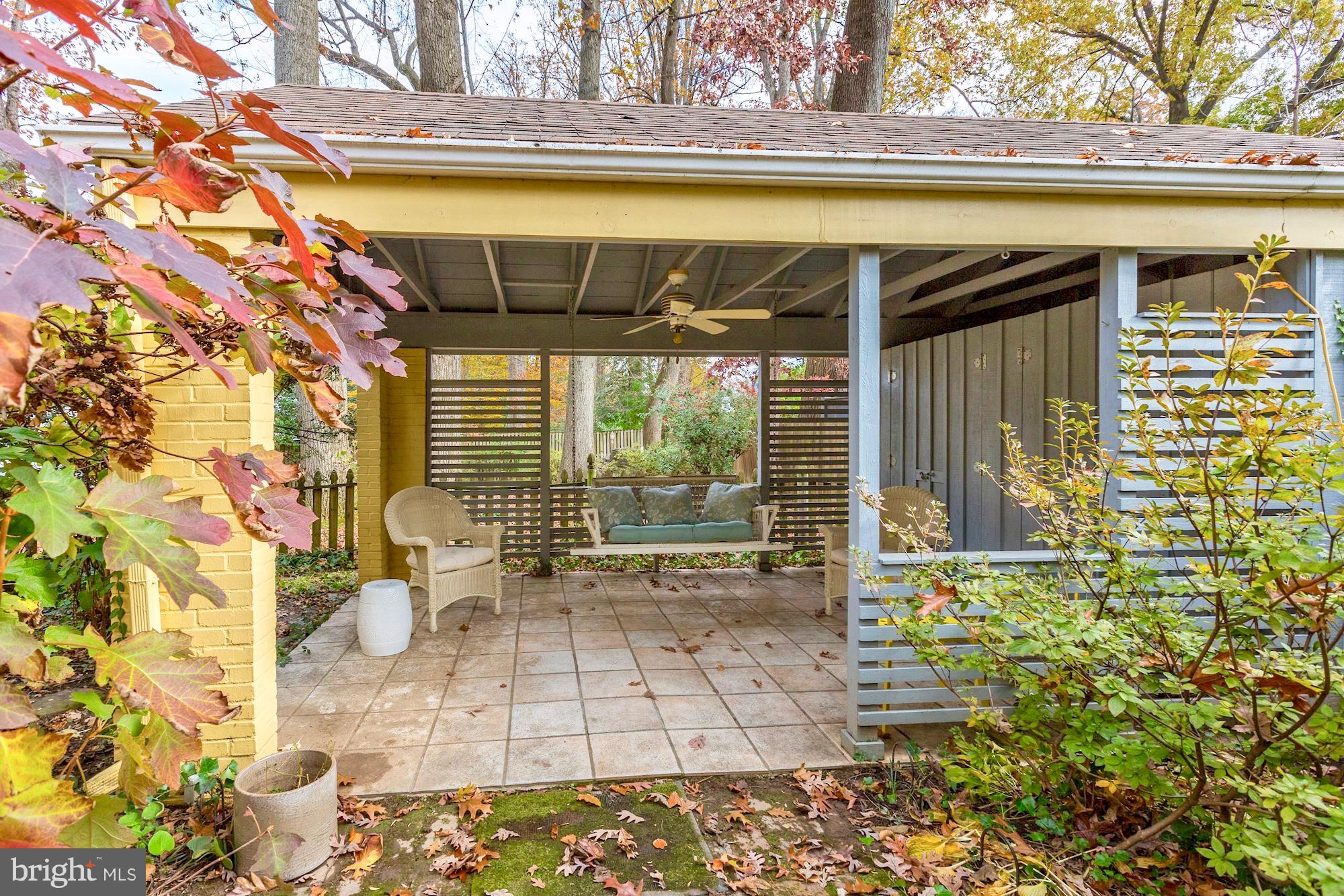 6613 32nd Street Northwest Washington, DC 20015 - Photo 44 of 47 Dine al fresco in the charming outdoor destination