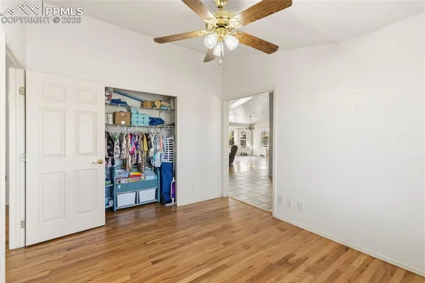 wooden floor in an empty room