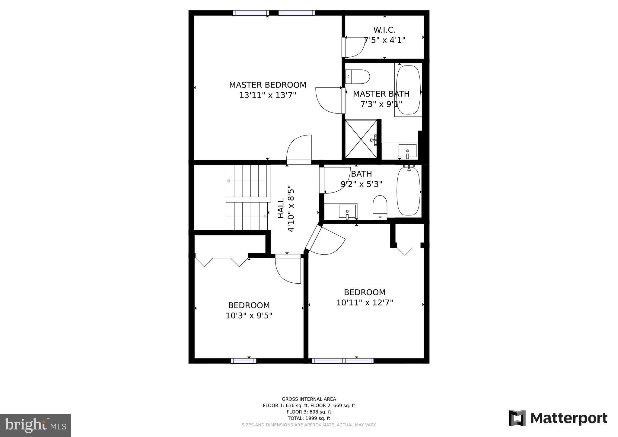 5833 Canvasback Road Burke, VA 22015 - Photo 40 of 41 Floor Plan - Upper Level