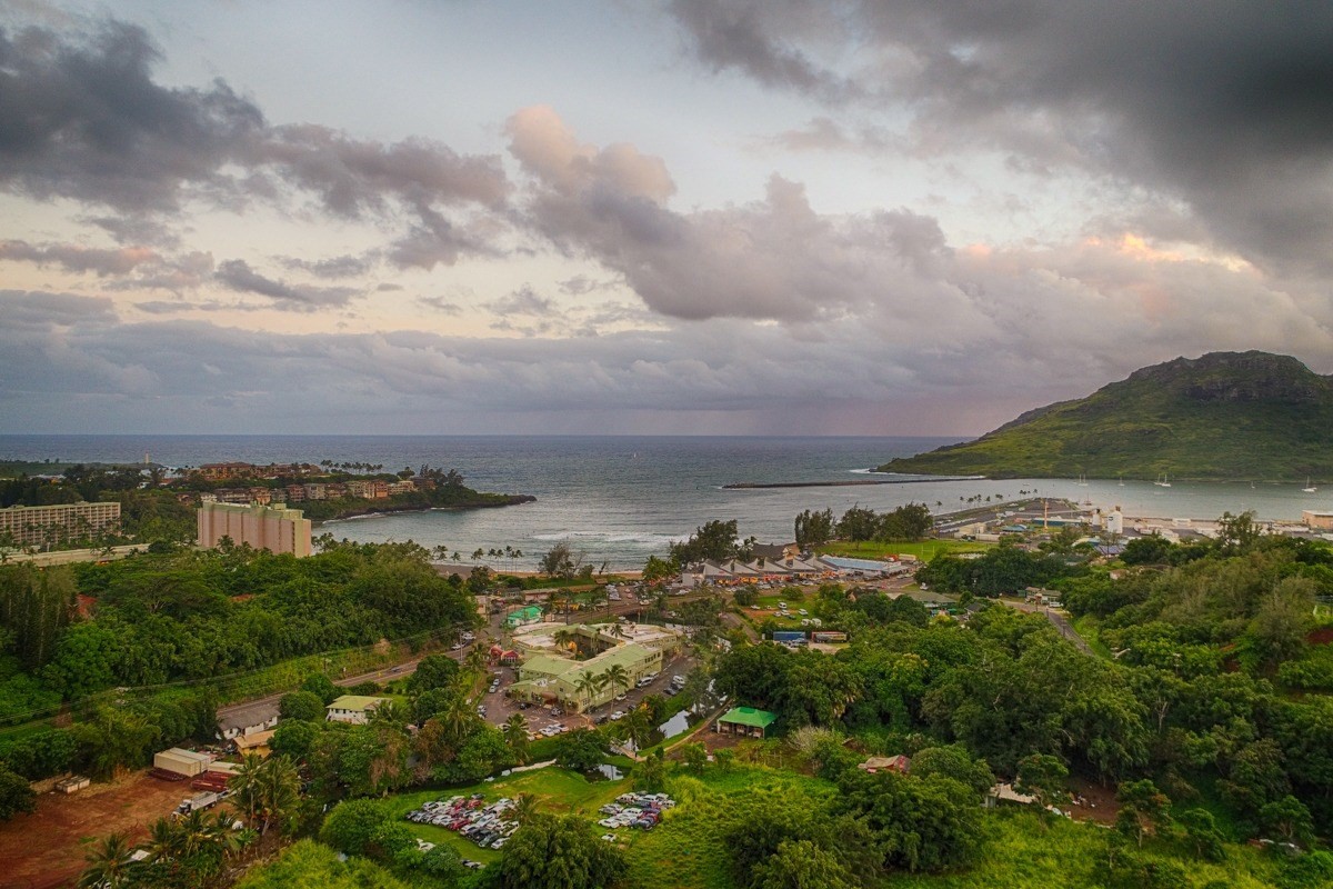 Kahumoku Road, Unit 10 Lihue, HI 96766 - Photo 21 of 27 an aerial view of residential houses with outdoor space and trees