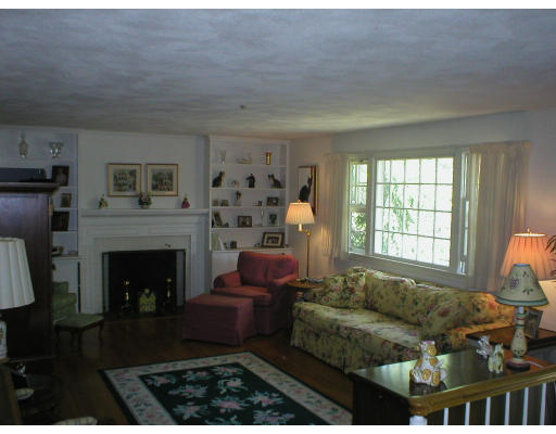 78 Columbia Road Arlington, MA 02474 - Photo 5 of 14 a living room with furniture and a fireplace