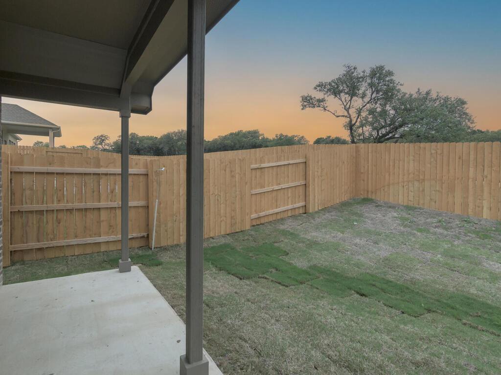 1104 Ridge Runner Drive Georgetown, TX 78628 - Photo 26 of 27 a view of a backyard
