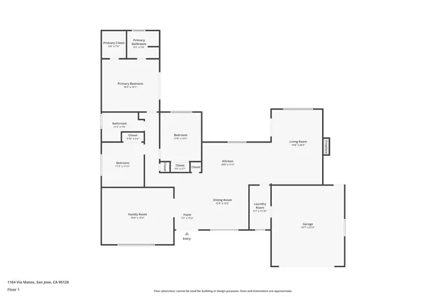 $2,148,000 | 1164 VÃa Mateo, San Jose, CA 95120