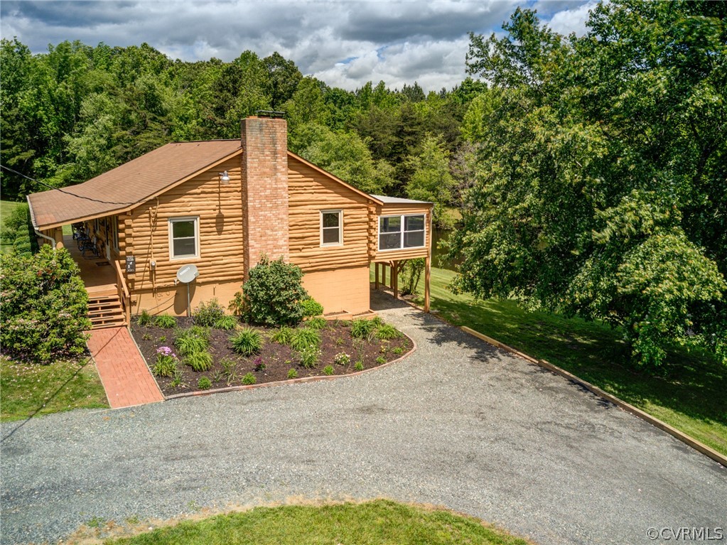 2834 Venable Road Kents Store, VA 23084 - Photo 14 of 47 a view of a house with a yard
