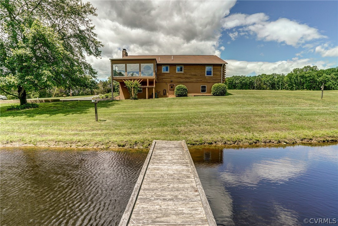 2834 Venable Road Kents Store, VA 23084 - Photo 38 of 47 a view of a swimming pool with a patio