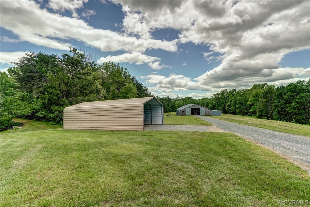 2834 Venable Road Kents Store, VA 23084 - Photo 41 of 47 a view of a house with a yard